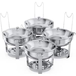 4 qt. Stainless Steel Chafing Dish Complete Set of 4