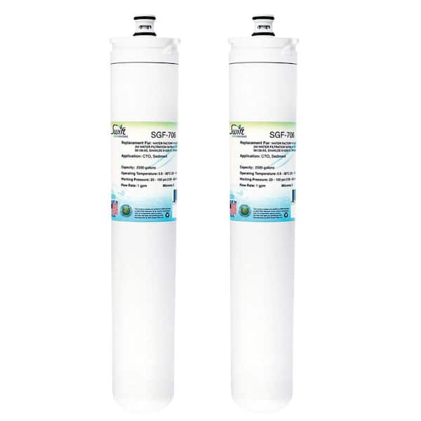 Swift Green Filters SGF-706 Compatible Commercial Water Filter for 47-55706G2,47-55709CM, (2 Pack)