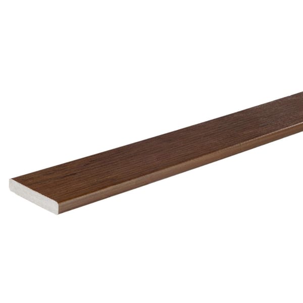 Composite Legacy 5/4 in. x 6 in. x 20 ft. Square Pecan Composite Deck Board (Actual: .94 in. x 5.36 in. x 20 ft.)
