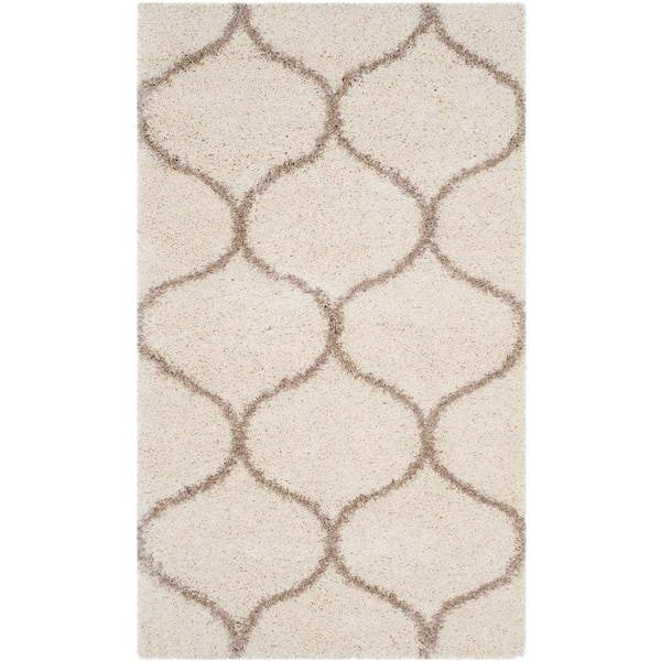 Outdoor Trellis Geometric 2x3 Rug Green & Beige