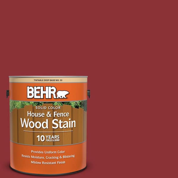 BEHR 1 gal. #PPU2-03 Allure Solid Color House and Fence Exterior Wood Stain