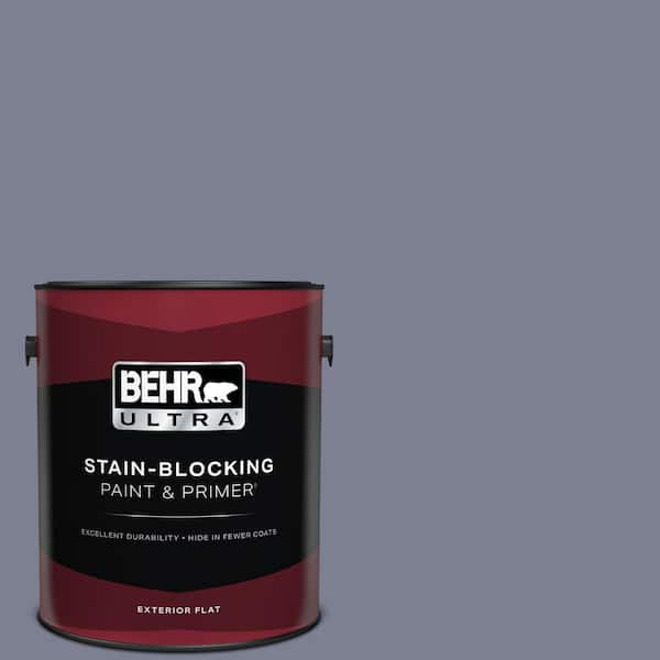 BEHR ULTRA 1 gal. #620F-5 Majestic Mount Flat Exterior Paint & Primer