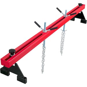 Engine Hoist 2 Point Lift Holder Hoist Dual Hooks, Engine Hoist Keeps Engine Stable for Home Garages & Auto Repair Shop