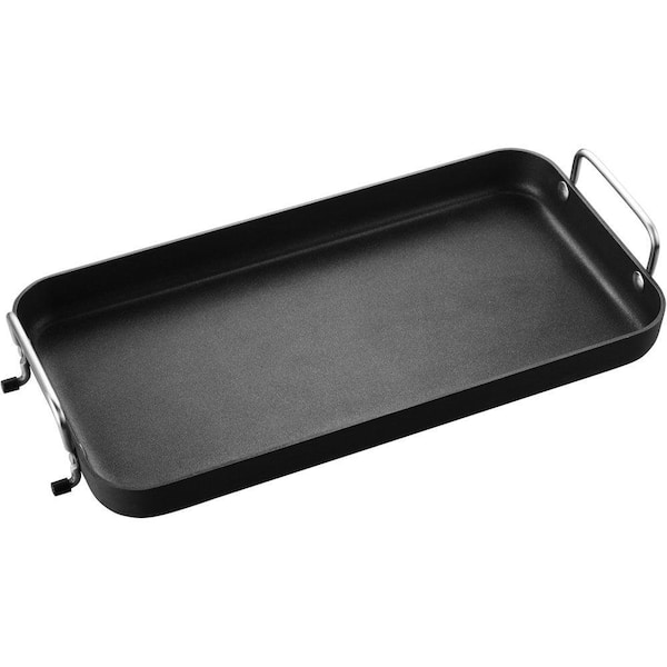 Cadac Stratos 8.3 in. x 16.8 in. Aluminum Warming Pan for Stratos Grills