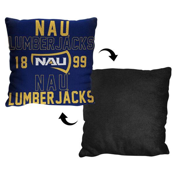 THE NORTHWEST GROUP NCAA Northern Arizona Multi-Color Stacked Pillow