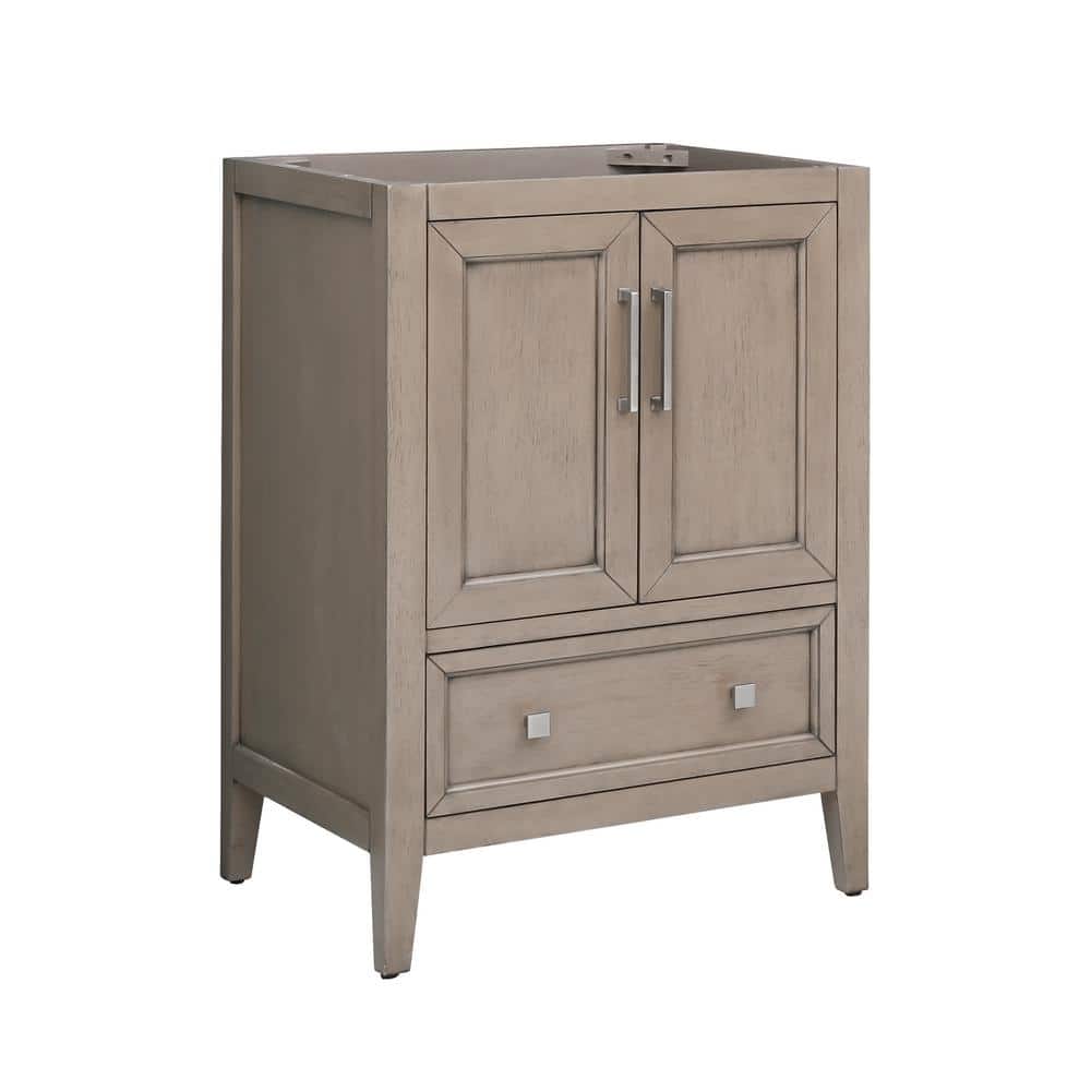 Everette 24'' Gray Oak Single Bathroom Vanity Base