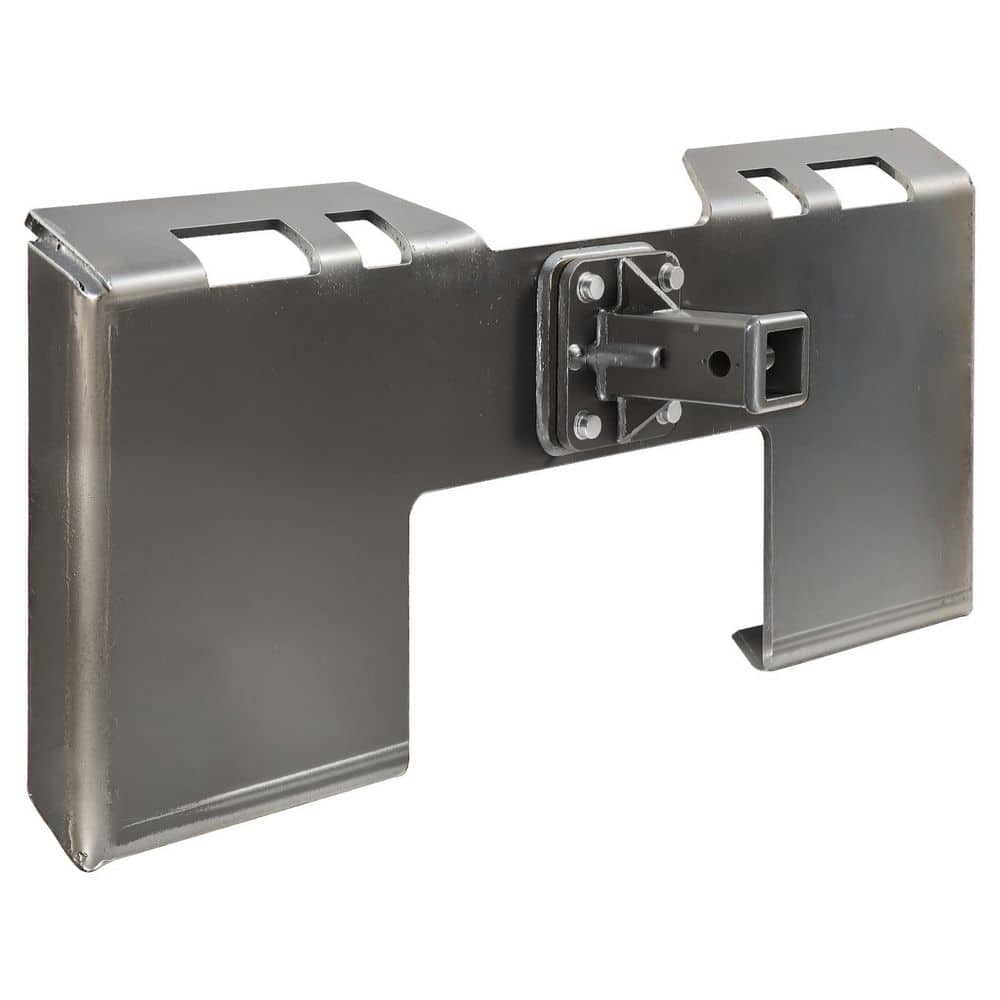 Skid Steer Attachment Plate, 3/8 in. Skid Steer Mount Plate with 2.28 in. Hitch Receiver, 7000 lbs. Compatible w/ Deere price history on PriceWatchPro