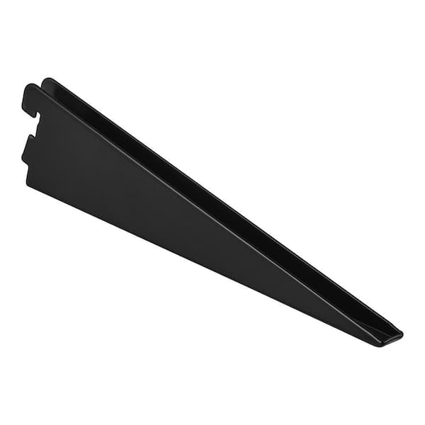 Everbilt 9 in. Black Twin Track Bracket