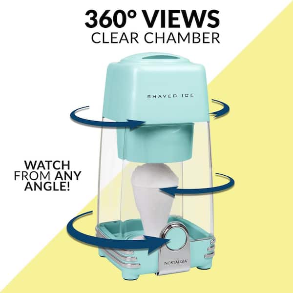 新品　emDASH ELECTRIC TOYS AMANOJAKI MOVE Nostalgia 12 oz. Electric Shaved Ice Snow Cone Machine in