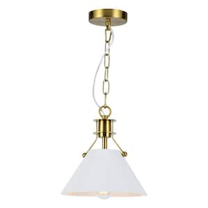 Brushed Nickel Pendant Light Kit with Metal Chain 860790 - The