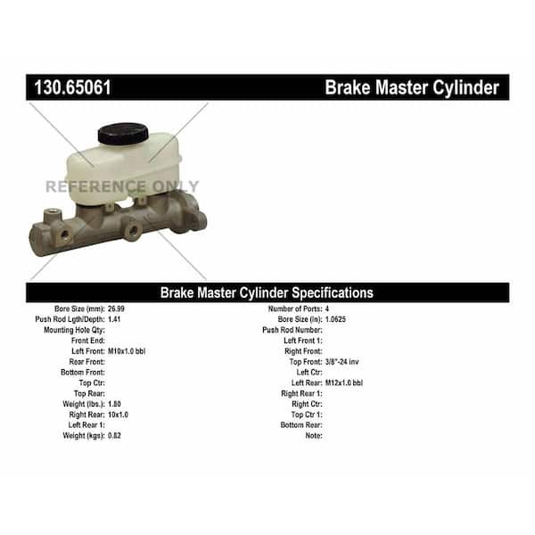 Centric Parts Brake Master Cylinder