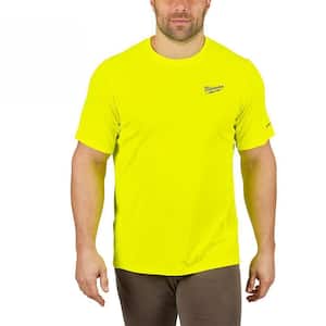 Gen II Men's Work Skin Small Hi-Vis Light Weight Performance Short-Sleeve T-Shirt