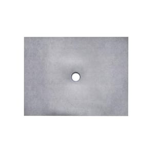 36 in. x 48 in. Shower Base with Center Drain (Drain Assembly Included)