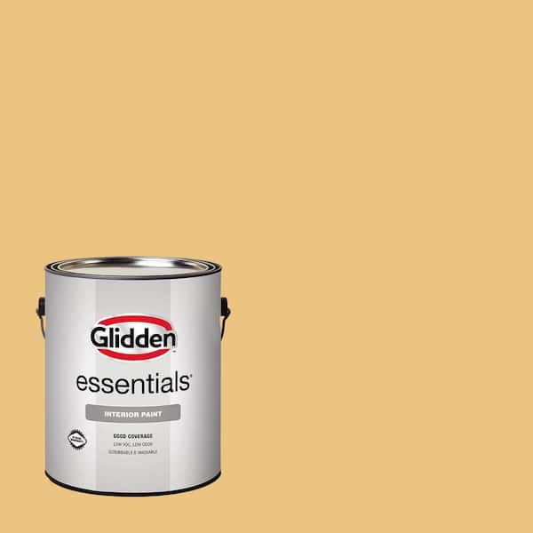 Glidden Essentials 1 gal. PPG1208-4 Gold Buff Eggshell Interior Paint