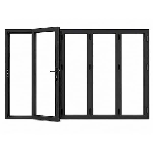 TEZA DOORS Teza B75 Series 144 in. x 80 in. Bifold 5-Panel