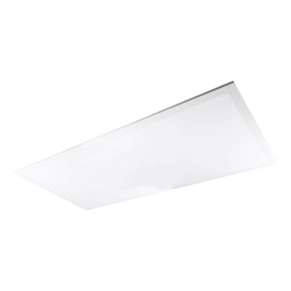 2 ft. x 4 ft. 5000/5625/6250 Lumens Integrated LED Panel Light 3500K/4000K/5000K Field Selectable Lumen and Color 2 Pack