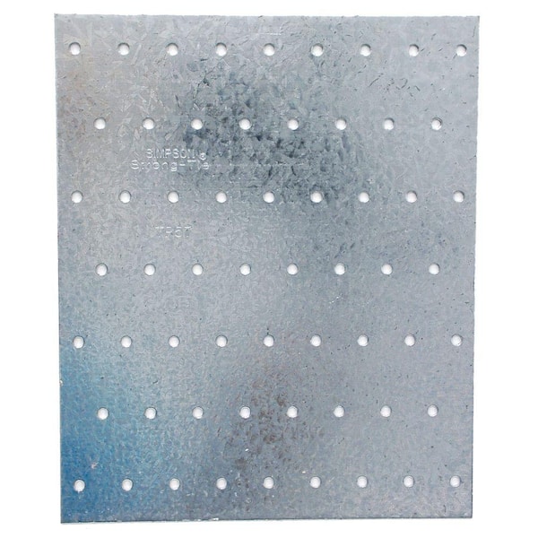 Simpson Strong-Tie TP 5-3/4 in. x 7 in. 20-Gauge Galvanized Tie Plate