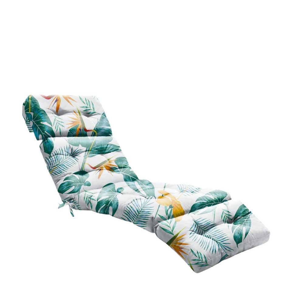 75.1 in. x 22.8 in. Outdoor Chaise Lounge Chair Cushion, 100% Waterproof Replacement Cotton Patio Pool Lounge Cushion price history on PriceWatchPro