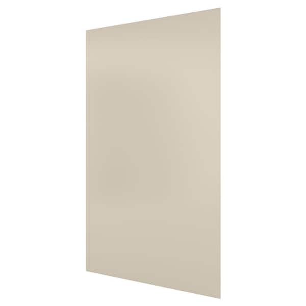 American Standard 60 in. x 98 in. 1-Piece Glue-Up Alcove Back Shower Wall in Natural Creme