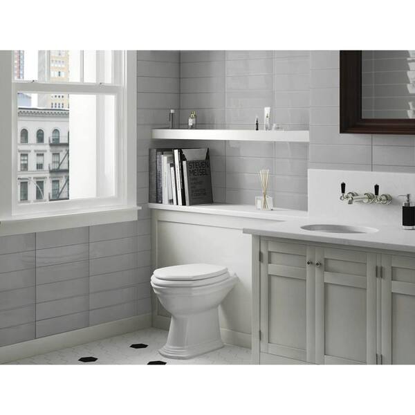 Abolos Monroe Milano White Large Format Subway 4 In X 16 In Textured Glass Tile 4 Sq Ft Pack Hmdmre0416 Mi The Home Depot