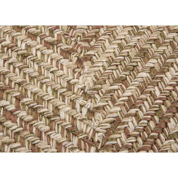 Wesley Moss Green Doormat 2 ft. x 6 ft. Tweed Indoor/Outdoor Area Rug