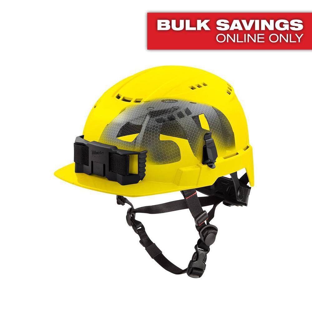 BOLT Yellow Type 2 Class C Front Brim Vented Safety Helmet with IMPACT-ARMOR Liner price history on PriceWatchPro