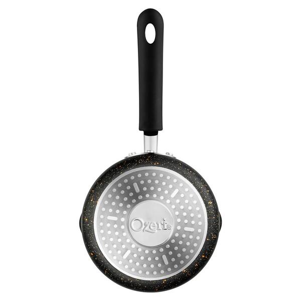 Ozeri Stone Earth Non-Stick Frying Pan, Black/White