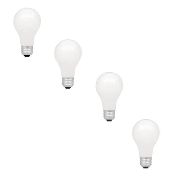 Sylvania 28-Watt Halogen A19 Double Life Dimmable Light Bulb (4-Pack)
