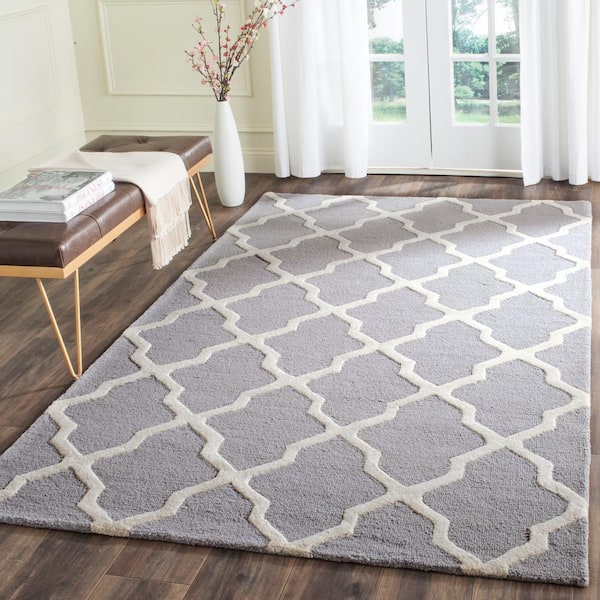 SAFAVIEH Durapad Gray 8 ft. x 10 ft. Interior Non-Slip Grip Dual Surface  0.3 in. Thickness Rug Pad PAD130-8 - The Home Depot