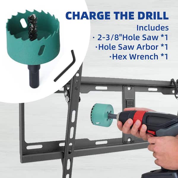 Drywall Cable Organizer With Hole Saw Suweiyuanshiyi - 4 Pass-Through ...
