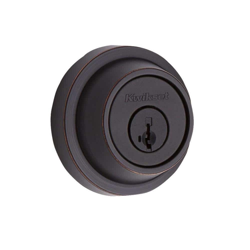 Reviews for Kwikset 660 Contemporary Round Bronze Single