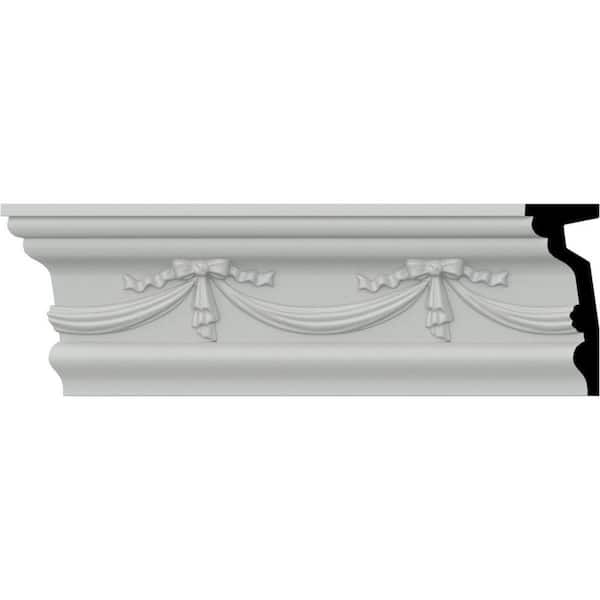 SAMPLE - 1-3/4 in. x 12 in. x 4-1/2 in. Polyurethane Federal Chair Rail Moulding