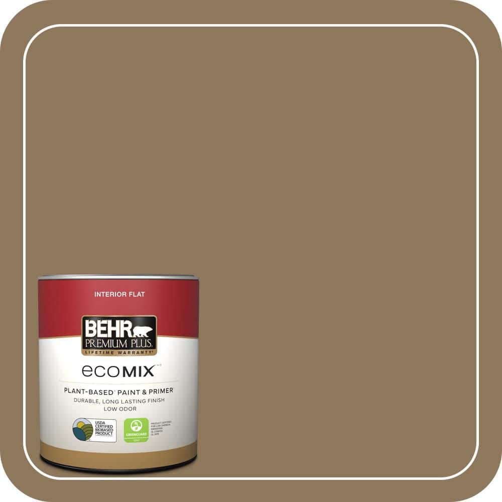 1 qt. #N300-6 Archaeological Site Flat EcoMix Plant-Based Interior Paint & Primer price history on PriceWatchPro