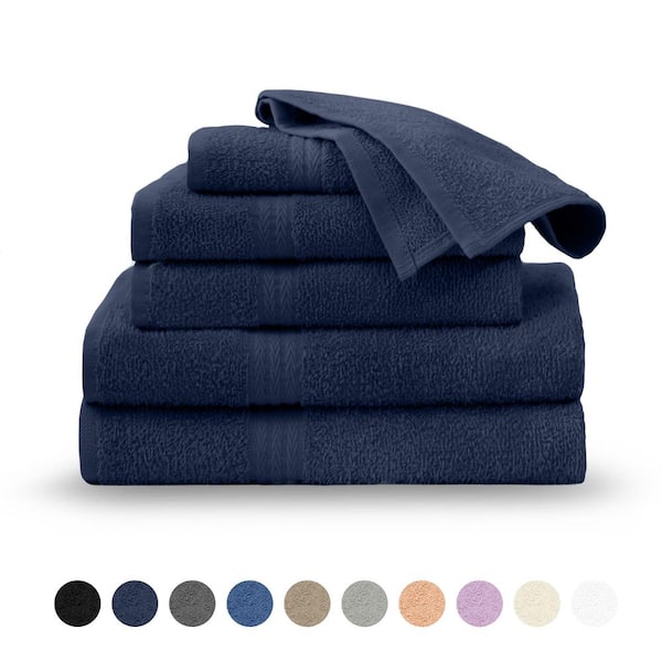 Martex Easy Living The Everyday 6 Piece Navy Towel Set