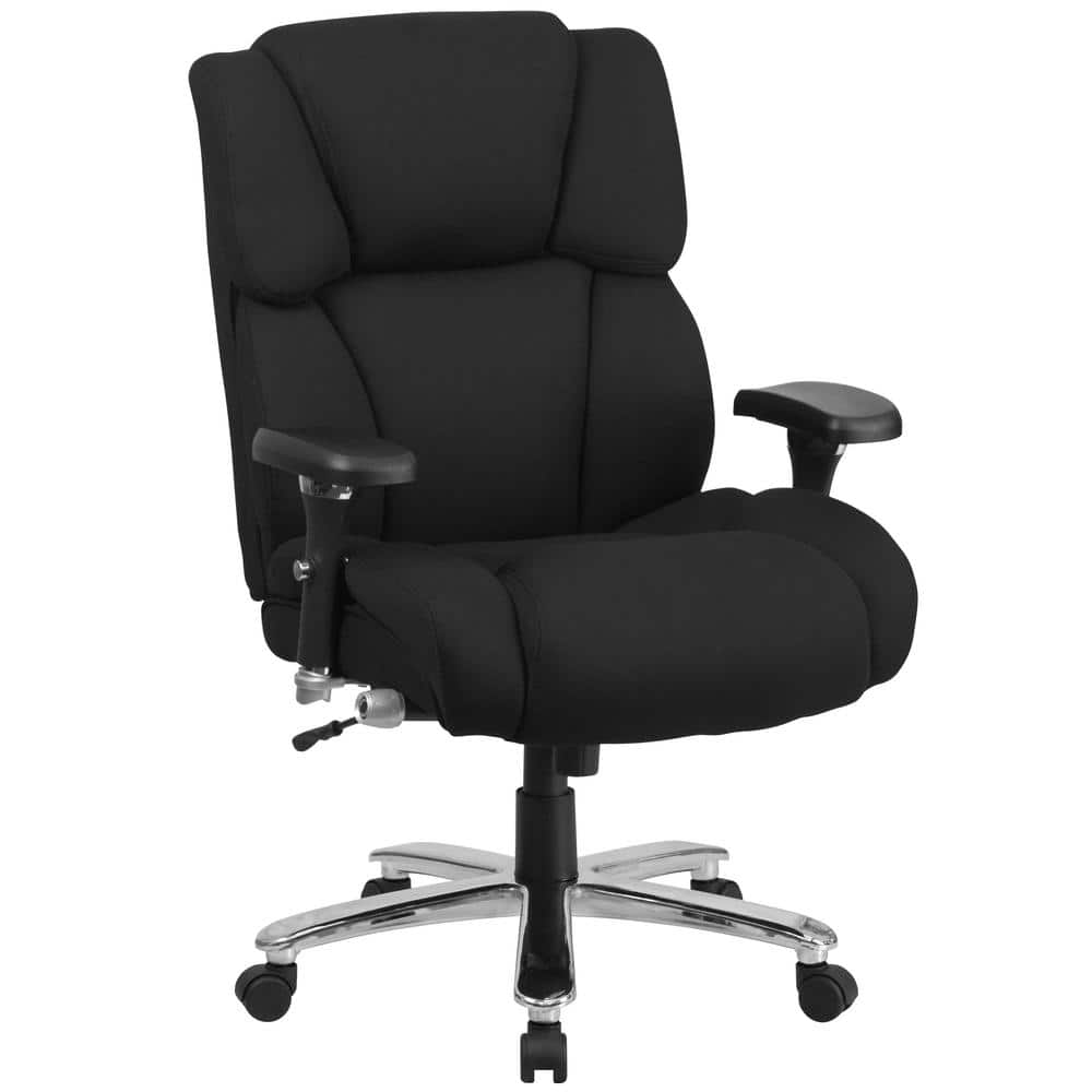 Flash Furniture Black Fabric Office Desk Chair GO2149 The Home Depot