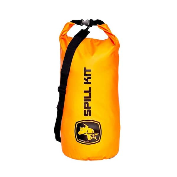 SPILL BULLY 10 Gal. Portable Universal Spill Kit for Oil, Chemicals and Acids