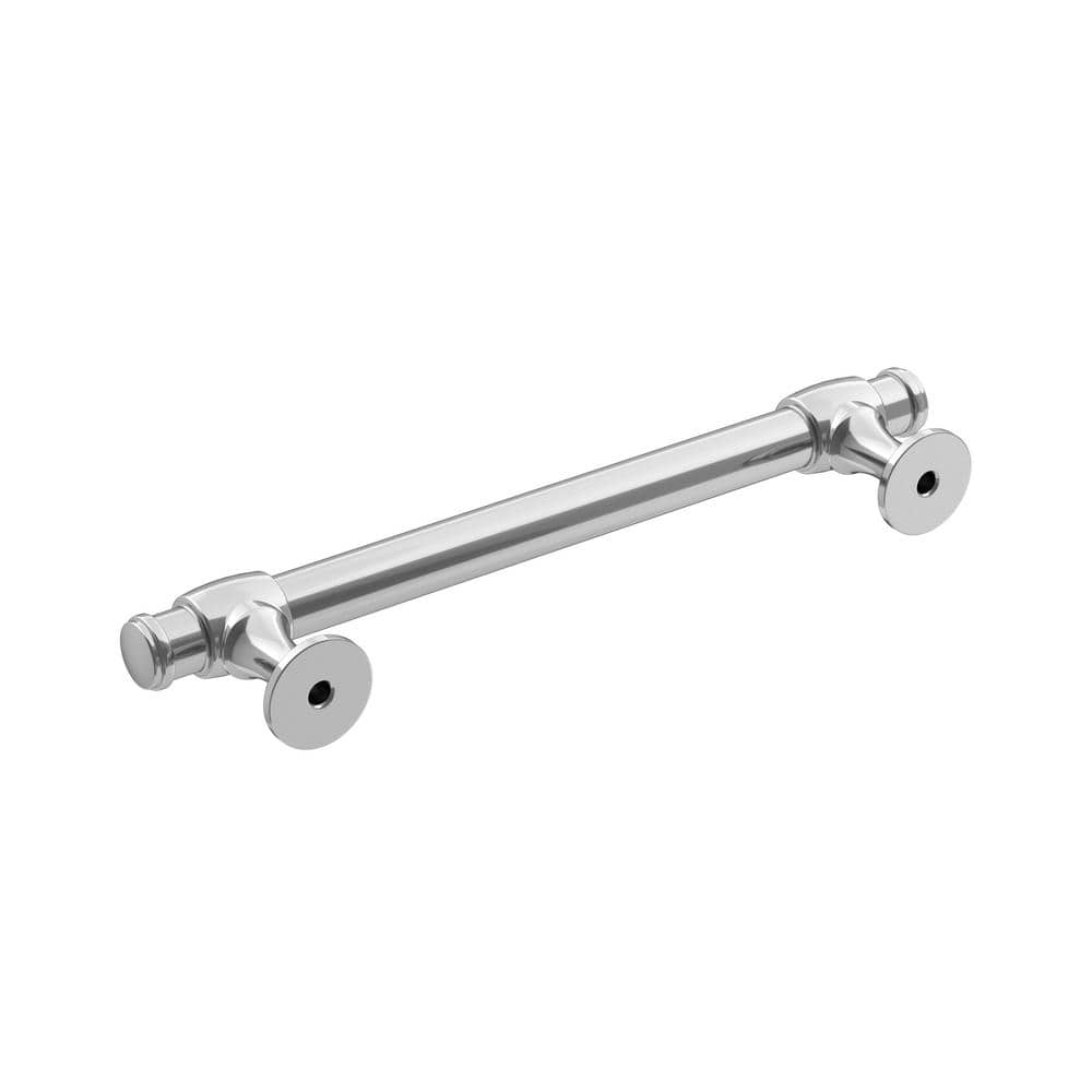 Polished Chrome 5-1/16" Traditional Cabinet Pull