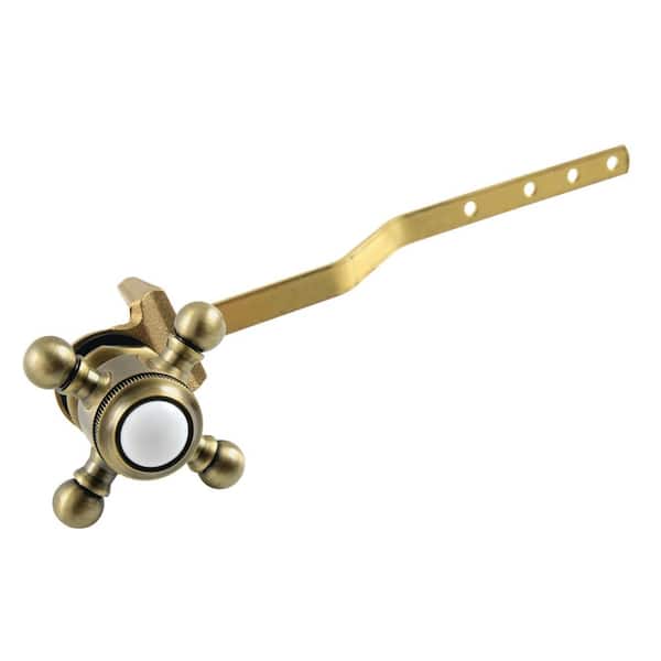 Buckingham Toilet Tank Lever in Antique Brass