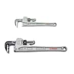 Aluminum Pipe Wrench Combo Set (2-Piece)