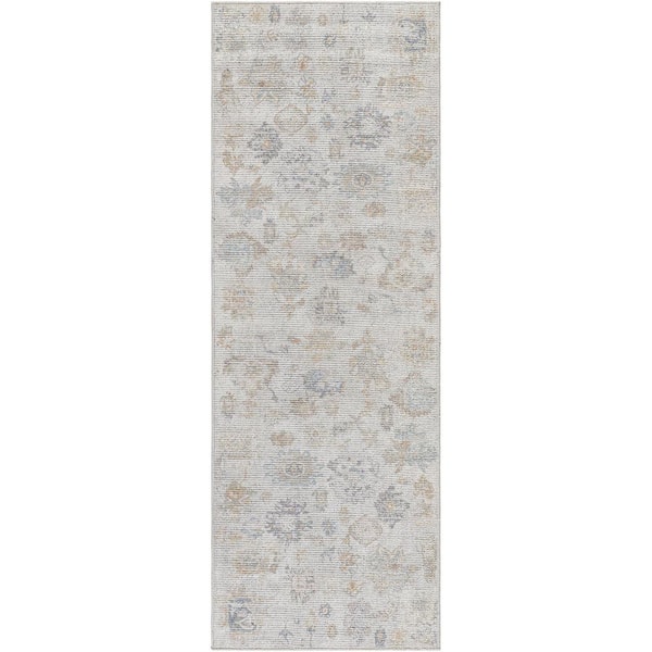 Livabliss Our PNW Home Olympic Light Gray Traditional 3 ft. x 7 ft. Indoor Area Rug