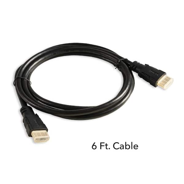 Atlantic 6 ft. Gold Plated Speed HDMI