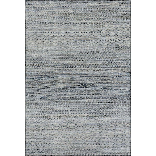 Mayfield Premium Machine Washable Abstract AMF2150 Linen 10 ft. x 14 ft. Area Rug