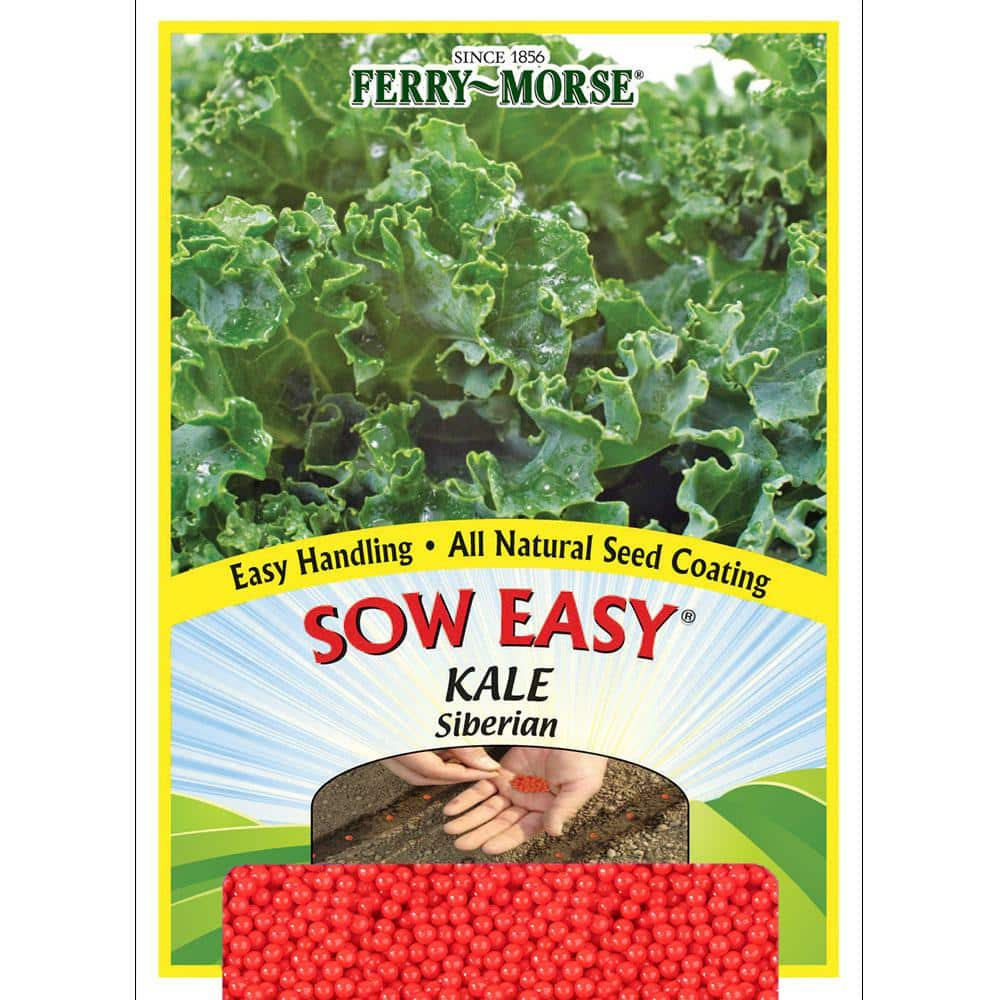 FerryMorse Sow Easy Kale Siberian Seeds 2497 The Home Depot