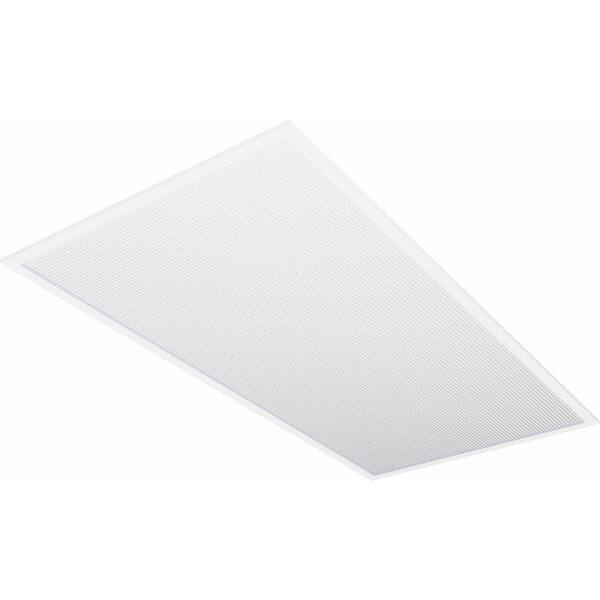 Lithonia Lighting Contractor Select CPX 2 ft. x 4 ft. White Integrated LED 4692 Lumens Flat Panel Light, 4000K