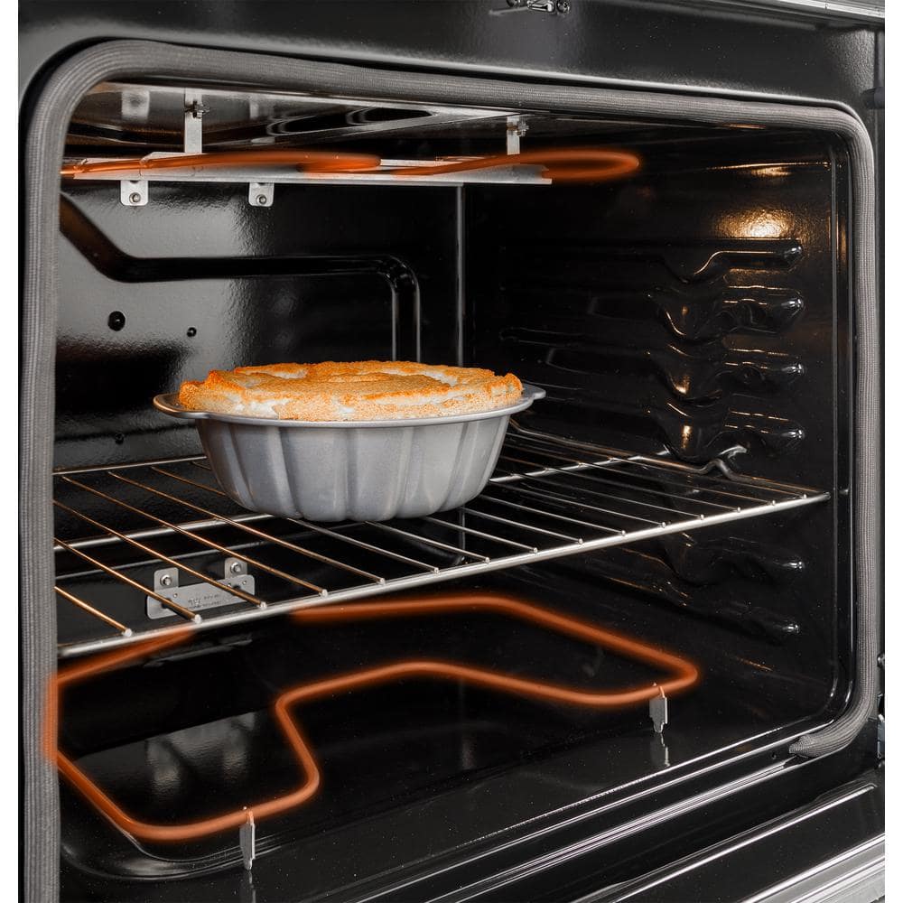 Stainless Steel 30" Free-Standing Electric Range with Self-Cleaning
