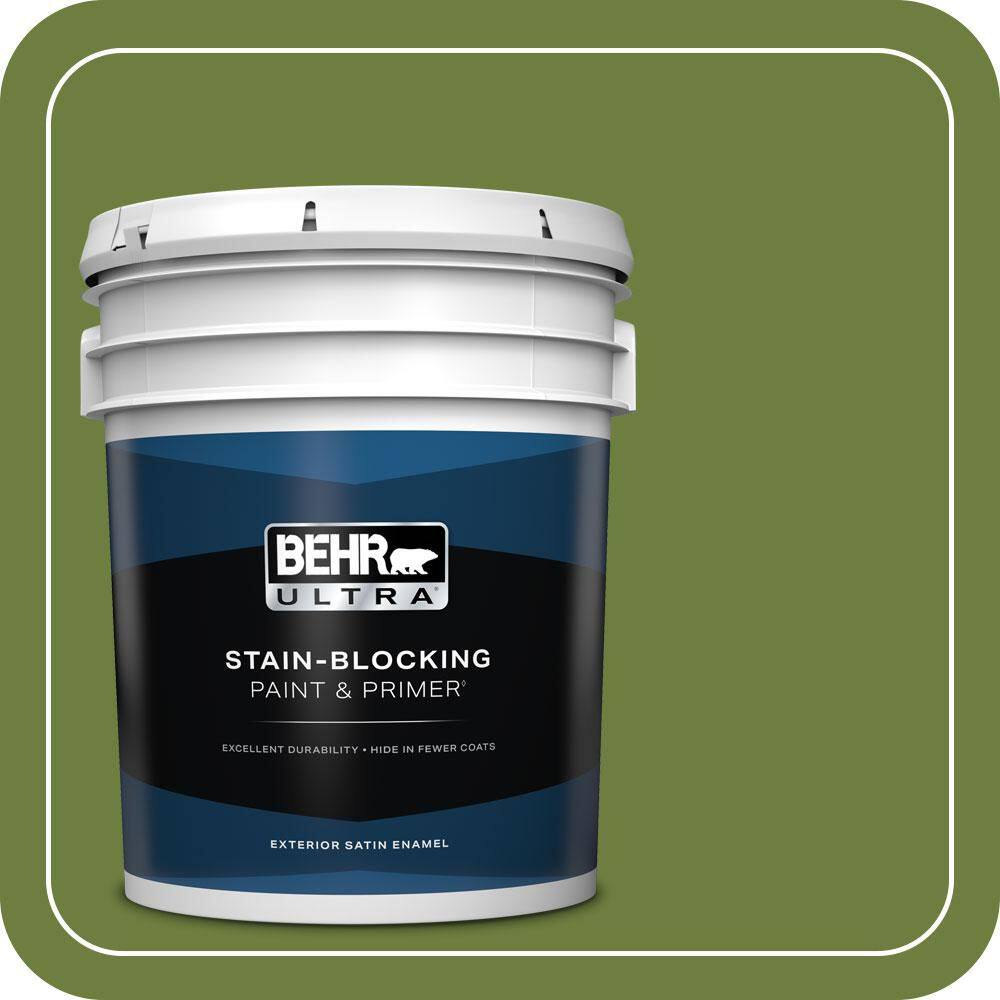 5 gal. #410D-6 Moss Landing Satin Enamel Exterior Paint & Primer price history on PriceWatchPro
