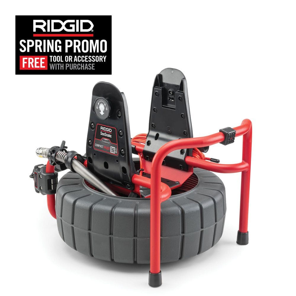 RIDGID SeeSnake Compact M40 Reel Sewer Camera for Drain Inspection