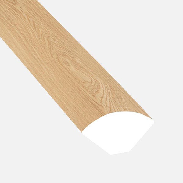 A&A Surfaces Cypress Villa 3/4 in. T x 0.64 in. W x 94 in. L Luxury Vinyl Quarter Round Molding