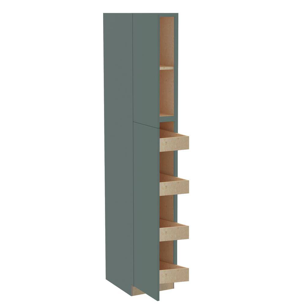 Hargrove 18 in. W x 24 in. D x 90 in. H Assembled Plywood Pantry Kitchen Ca