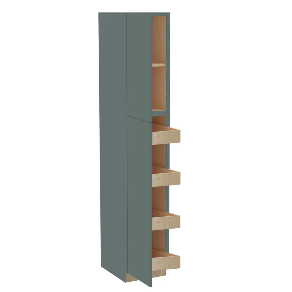Hargrove 18 in. W x 24 in. D x 96 in. H Assembled Plywood Pantry Kitchen Ca